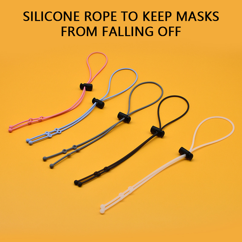 Correa de ajuste de silicona p - Mask Lanyard Adjustable reseña y precio